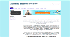 Desktop Screenshot of adelaidesteelwholesalers.com