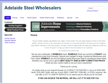 Tablet Screenshot of adelaidesteelwholesalers.com